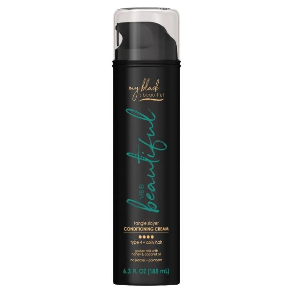 My Black Is Beautiful Tangle Slayer Conditioning Cream Type 4 Hair, 6.3 Oz 3 My Black Is Beautiful Tangle Slayer Conditioning Cream Type 4 Hair, 6.3 Oz