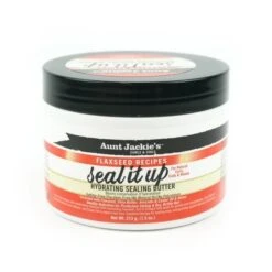 Seal It Up - Hydrating Sealing Butter - Flaxseed Recipes By Aunt Jackie's Curls & Coils, 7.5 Oz