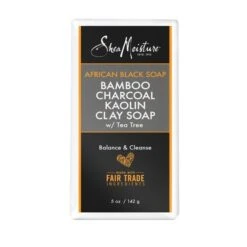 Shea Moisture SheaMoisture Bamboo Charcoal Kaolin Clay Soap, 5 Oz