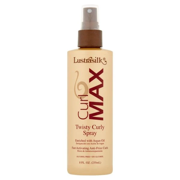 Lustrasilk Curl Max Twisty Curly Spray, 8 Oz 3 Lustrasilk Curl Max Twisty Curly Spray, 8 Oz