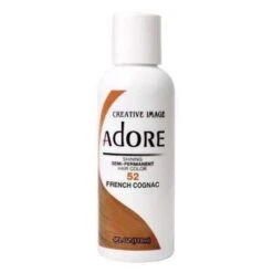 Adore Semi-Permanent Hair Color 52 French Cognac, 4 Oz