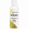 Adore Semi-Permanent Hair Color 161 Cosmic Yellow, 4 Oz -Hair Care Products Store adore semi permanent hair color 161 cosmic yellow 4oz