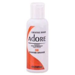 Adore Semi-Permanent Hair Color 38 Sunrise Orange, 4 Oz