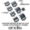 Andis 33645 Master Premium Metal Clip Combo 7 Piece Set