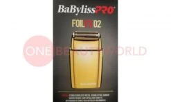 BaByliss PRO FOILFX 02 Cordless Metal Double Foil Shaver