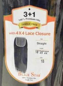 Straight Premium Mix Black Star Fresh Bundle Hair