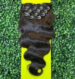 Body Wave 18 Inch Rio 100 Remy Virgin Human Hair Clip In Extension
