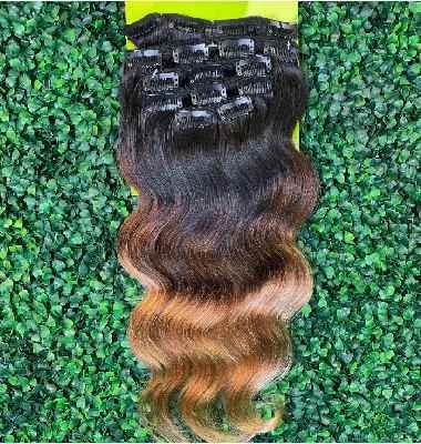 Body Wave 22 Inch Rio 100 Remy Virgin Human Hair Clip In Extension 4 Body Wave 22 Inch Rio 100 Remy Virgin Human Hair Clip In Extension - Image 2