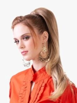 CALLA Destiny Premium Realistic Fiber Drawstring Hair Clip - Beauty Elements