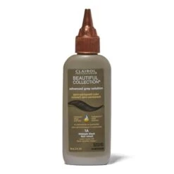 Clairol Professional Beautiful Collection Advanced Gray Solution Midnight Black #1A, 3oz