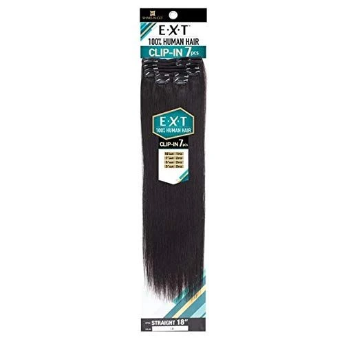 Clip-In Extension 7Pcs Straight 20" 100% Human Hair By Shake N Go 4 Clip-In Extension 7Pcs Straight 20" 100% Human Hair By Shake N Go - Image 2