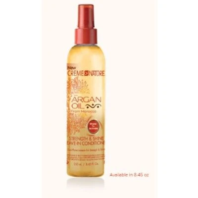 Creme Of Nature Argan Oil Strength & Shine Leave In Conditioner, 8.45 Oz