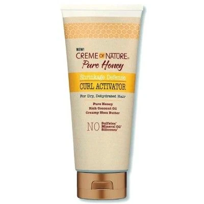 Creme Of Nature Pure Honey Shrinkage Defense Curl Activator, 10.5 Oz 3 Creme Of Nature Pure Honey Shrinkage Defense Curl Activator, 10.5 Oz