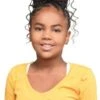 DS Braided Bow Destiny Kids Premium Realistic Fiber Ponytail - Beauty Elements