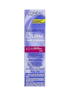 L'Oreal Excellence Creme Permanent Hair Color 6 1/2.3 Lightest Golden Brown