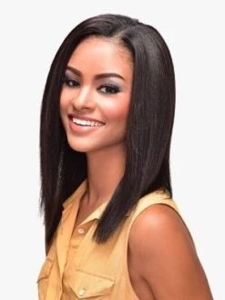 Extra Perm Yaki 10 Inch Soprano Platinum 100% Remi Human Hair Weave - Beauty Elements