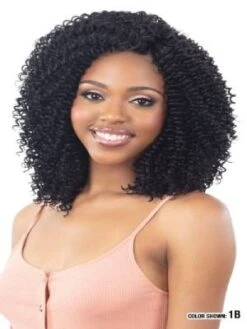 Gardenia Jheri Curl 14 Human Hair Blend Weave By Model Model