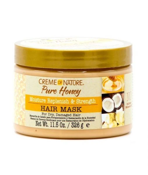 Creme Of Nature Pure Honey Hair Mask, 11.5 Oz 3 Creme Of Nature Pure Honey Hair Mask, 11.5 Oz
