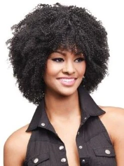 Afro Curl 10 Inch Solo Green 100 Remi Human Hair Weave - Beauty Elements