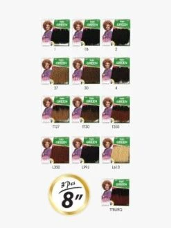 Kinky Brazilian 8 Inch 3 Pcs Solo Green 100 Remi Human Hair Weave - Beauty Elements -Hair Care Products Store hh solo green afro kinky brazilian 8 human hair beauty elements obw.3