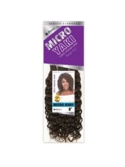 Micro Jerry 8 Inch 100 Human Hair Weave - Beauty Elements -Hair Care Products Store hh super platinum micro jerry 8 human hair beauty elements obw.2
