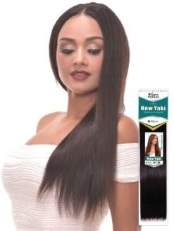 New Yaki 14 Inch Super Platinum 100 Human Hair Weave - Beauty Elements
