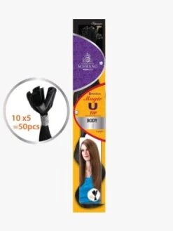Soprano Highness Magic U Tip Body 22 Inch 100 Remi Human Hair Extension - Beauty Elements -Hair Care Products Store highness magic u tip body 22 pack onebeautyworld