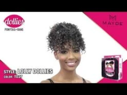 LOLLY DOLLIES By Mayde Beauty Synthetic Drawstring Ponytail -Hair Care Products Store hqdefault 12 55