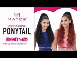 CRIMP DOLL 30 Inch By Mayde Beauty Synthetic Drawstring Ponytail -Hair Care Products Store hqdefault 12 72