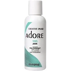 Adore Semi-Permanent Hair Color 195 Jade,4 Oz
