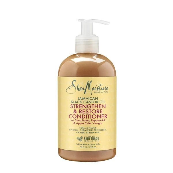 Shea Moisture Sheamoisture Strengthen & Restore Conditioner W/Apple Cider Vinegar, Peppermint, 16 Oz