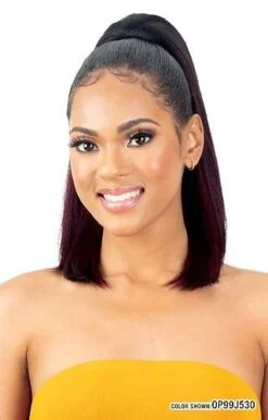 JELLY DIP 14 Inch By Mayde Beauty Synthetic Drawstring Ponytail