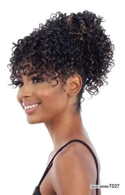 LOLLY DOLLIES By Mayde Beauty Synthetic Drawstring Ponytail -Hair Care Products Store lolly dollies mayde beauty synthetic drawstring ponytail bang onebeautyworld