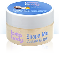 LottaBody Coconut & Shea Oils Shape Me Custard Gelee, 7 Oz