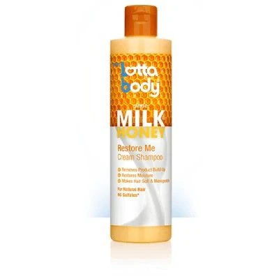 LottaBody Milk & Honey Restore Me Cream Shampoo, 10 Oz 3 LottaBody Milk & Honey Restore Me Cream Shampoo, 10 Oz