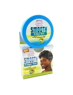 Smooth Touch Smooth Edge Gel With Coconut Oil, 2 Oz