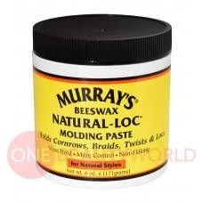 Murray's Beeswax Natural-Loc Molding Paste, 6 Oz