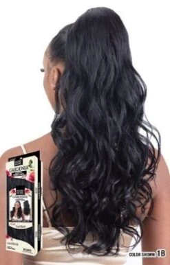Mystique Curl 20 Gardenia Drawstring Ponytail Model Model -Hair Care Products Store mystique curl 20 gardenia drawstring ponytail model model obw2
