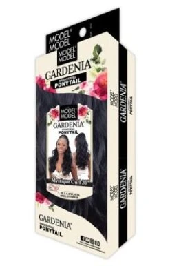 Mystique Curl 20 Gardenia Drawstring Ponytail Model Model -Hair Care Products Store mystique curl 20 gardenia drawstring ponytail model model obw3