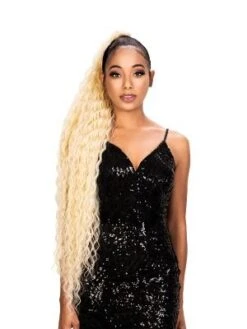 Natural Dream Multi Deep 3 Pcs + 5 Deep Closure Remy Fiber Weave By Zury Sis