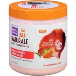 SoftSheen-Carson Dark & Lovely Naturale Anti-Shrinkage Curl Defining Creme Glaze, 5.3 Oz