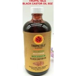 Tropic Isle Living Jamaican Black Castor Hair Growth Oil, 4 Oz