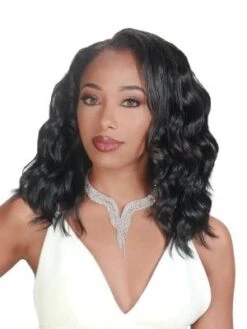 NO.8 Natural Body 3 Pcs + Closure Human Hair Blend By Zury Sis