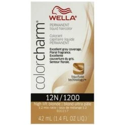 Wella Color Charm Liquid 12N/1200 High Lift Blonde, 1.4 Oz