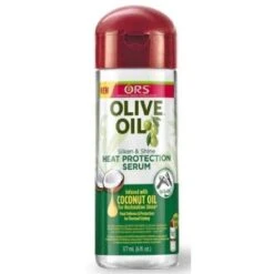 ORS Olive Oil Silken & Shine Heat Protection Hair Serum, 6oz