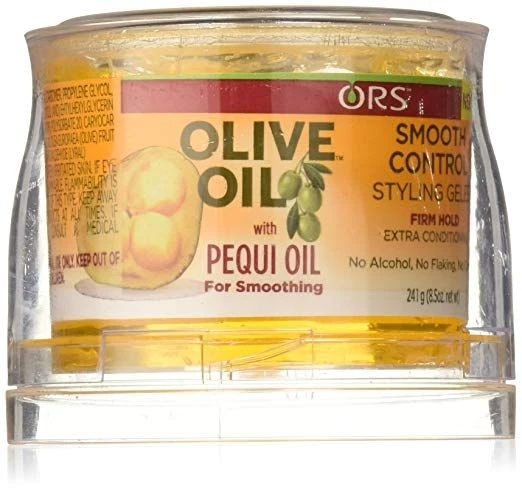 ORS Olive Oil Smooth Control Styling Gel, With Pequi Oil, 8.5 Oz