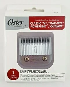 Oster® Oster Professional Detachable Clipper Blade Size 1, 2.4mm