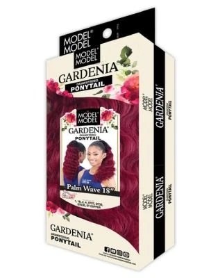 Palm Wave 18 Gardenia Drawstring Ponytail Model Model 5 Palm Wave 18 Gardenia Drawstring Ponytail Model Model - Image 3