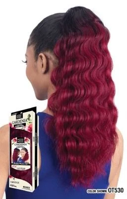 Palm Wave 18 Gardenia Drawstring Ponytail Model Model 4 Palm Wave 18 Gardenia Drawstring Ponytail Model Model - Image 2