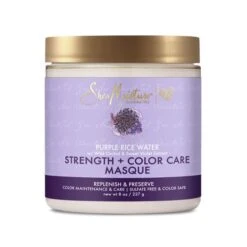 Shea Moisture Purple Rice Water Strength & Color Care Masque, 8 Oz